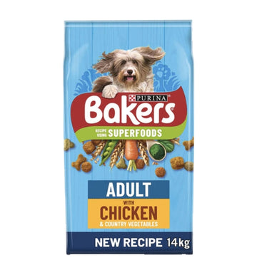 Bakers Adult Dogs Chicken & Veg 14kg